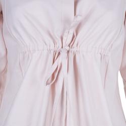 Pre Owned قميص اليكساندر ماكوين برباط مكشكش S