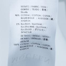 Pre Owned قميص اليكساندر ماكوين برباط مكشكش S