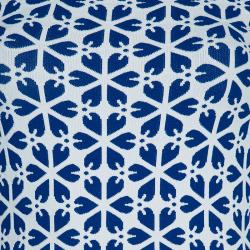 Pre Owned Alexander McQueen Blue Embossed Floral Jacquard Pattern Knit Dress XXS