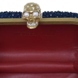 Pre Owned كلتش أليكساندر ماكوين علم بريطانيا مرصعة بأحجار كريستال