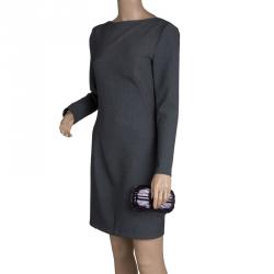 Pre Owned Alexander Mcqueen Purple Patent Leather Skull Box Clutch