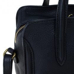 مملوكة مسبقًا Alexander McQueen Black Leather Mini Padlock Tote