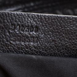 Alexander McQueen Black Skull Print Canvas Tote
