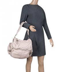 Pre Owned Alexander Wang Blush Pink Leather Jane Shoulder Bag