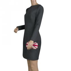 Pre Owned Alexander McQueen Multicolor Leather Britannia Skull Box Clutch