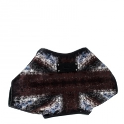 Pre Owned Alexander McQueen Multicolor Satin Medium De Manta Clutch