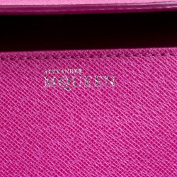 Pre Owned Alexander McQueen Pink Leather Small Heroine Satchel