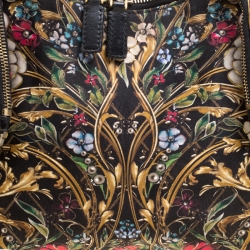 Pre Owned Alexander McQueen Multicolor Printed Fabric Medium De Manta Clutch