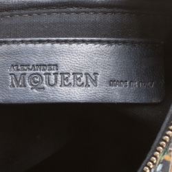 Pre Owned Alexander McQueen Multicolor Printed Fabric Medium De Manta Clutch