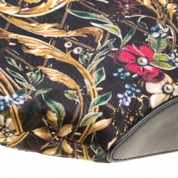 Pre Owned Alexander McQueen Multicolor Printed Fabric Medium De Manta Clutch