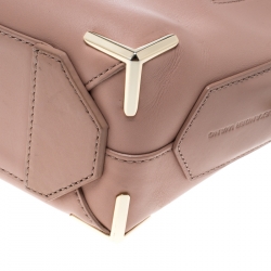 Pre Owned Alexander Wang Peach Leather Mini Emile Crossbody Bag