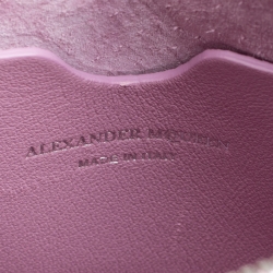 Alexander McQueen Bubble Gum Pink Python Heroine Top Handle Bag