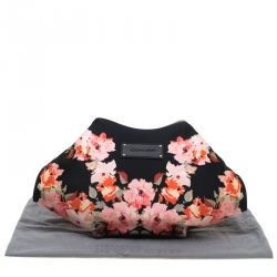 Pre Owned Alexander McQueen Multicolor Printed Fabric Medium De Manta Clutch