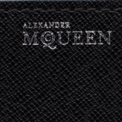 Pre Owned Alexander McQueen Black Leather Small Heroine Satchel