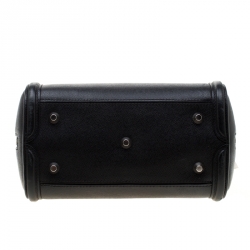 Pre Owned Alexander McQueen Black Leather Small Heroine Satchel