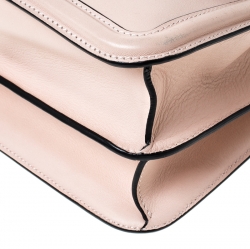 Pre Owned Alexander McQueen Beige Leather Heroine Chain Shoulder Bag