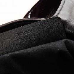 Pre Owned  Alexander McQueen Faithful Patent Leather Tote