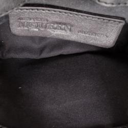 Pre Owned Alexander McQueen Archive Beige Woven Shoulder Bag 