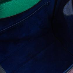 Pre Owned Alexander McQueen Multicolor Grain Leather Mini Heroine Shoulder Bag