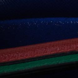 Pre Owned Alexander McQueen Multicolor Grain Leather Mini Heroine Shoulder Bag