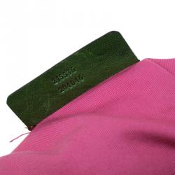 Pre Owned Alexander McQueen Green  Leather Flapper Shoulder Bag