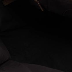 Pre Owned Alexander McQueen Metallic Brown Leather De Manta Tote Bag