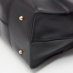 Pre Owned Alexander McQueen Black Leather Medium Legend Satchel