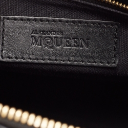 Pre Owned Alexander McQueen Black Leather Medium Legend Satchel