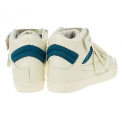 Alexander McQueen for Puma Winter White Street Climb III Sneakers Size 42