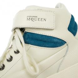 Alexander McQueen for Puma Winter White Street Climb III Sneakers Size 42
