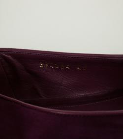 Pre Owned Alexander McQueen Suede Magenta Skull Smoking Slippers Size 40