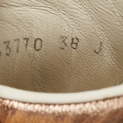 Alexander McQueen White Leather Oversized  Sneakers Size 38