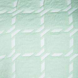 T by Alexander Wang Peppermint Green Jumbo Houndstooth Pattern Crop Top S 