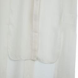 Pre Owned Alexander Wang Sleeveless Sheer Shirt Dress S