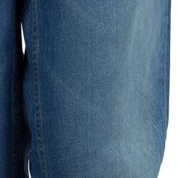 Alexander Wang Indigo Denim Faded Straight Fit Jeans M