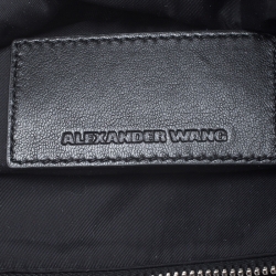 Alexander Wang Black Velvet Attica Belt Bag