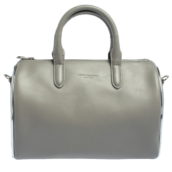 Alexander Wang Grey Leather Small Halo Satchel