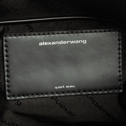 Alexander Wang Grey Leather Small Halo Satchel