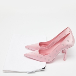 مملوكة مسبقًا Alexander Wang  Satin Delphine 105 Pointed Toe Pumps Size 39