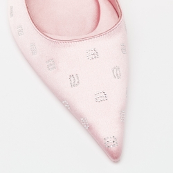 مملوكة مسبقًا Alexander Wang  Satin Delphine 105 Pointed Toe Pumps Size 39