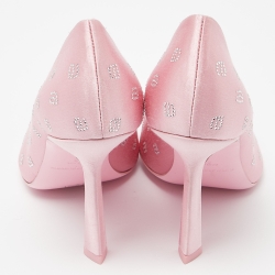 مملوكة مسبقًا Alexander Wang  Satin Delphine 105 Pointed Toe Pumps Size 39