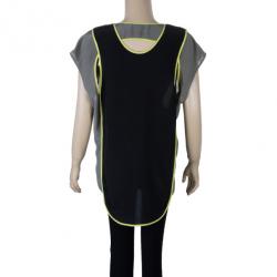 Alexander Wang Khaki Black Silk Top M