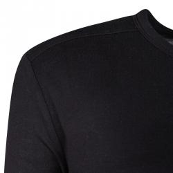 T by Alexander Wang Black Jersey Long Sleeve T-Shirt XS