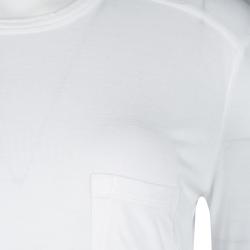 T by Alexander Wang White Jersey Long Sleeve T-Shirt XS