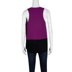 Alexander Wang Colorblock Sleeveless Top S