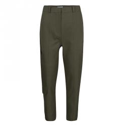 T By Alexander Wang Olive Green High Waist Cropped Pants S
