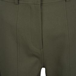 T By Alexander Wang Olive Green High Waist Cropped Pants S