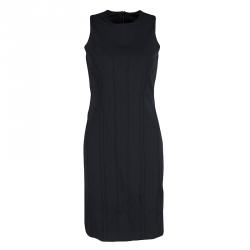 Alexander Wang Black Knit Sleeveless Fitted Dress S