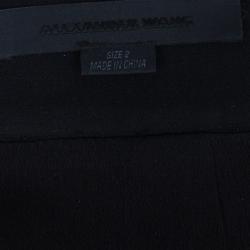 Pre Owned Alexander Wang Crepe Laser Cut Skirt S