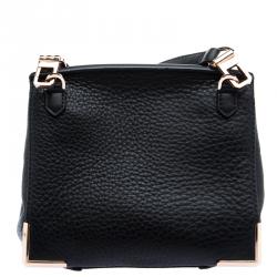 مملوكة مسبقًا Alexander Wang Black Pebbled Leather Marion Crossbody Bag 